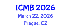 International Conference on Mathematical Biology (ICMB) March 22, 2026 - Prague, Czechia