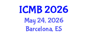 International Conference on Mathematical Biology (ICMB) May 24, 2026 - Barcelona, Spain