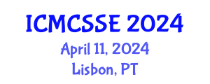 International Conference on Mathematical, Computational and Statistical Sciences and Engineering (ICMCSSE) April 11, 2024 - Lisbon, Portugal