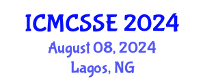 International Conference on Mathematical, Computational and Statistical Sciences and Engineering (ICMCSSE) August 08, 2024 - Lagos, Nigeria