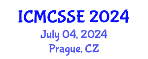 International Conference on Mathematical, Computational and Statistical Sciences and Engineering (ICMCSSE) July 04, 2024 - Prague, Czechia
