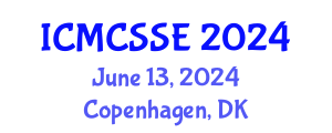 International Conference on Mathematical, Computational and Statistical Sciences and Engineering (ICMCSSE) June 13, 2024 - Copenhagen, Denmark