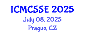 International Conference on Mathematical, Computational and Statistical Sciences and Engineering (ICMCSSE) July 08, 2025 - Prague, Czechia