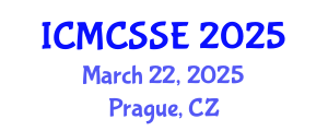 International Conference on Mathematical, Computational and Statistical Sciences and Engineering (ICMCSSE) March 22, 2025 - Prague, Czechia