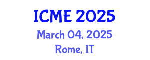 International Conference on Mathematical Education (ICME) March 04, 2025 - Rome, Italy