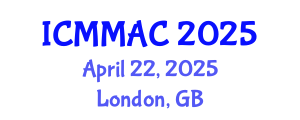International Conference on Mathematical Modeling, Analysis and Computation (ICMMAC) April 22, 2025 - London, United Kingdom