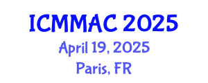 International Conference on Mathematical Modeling, Analysis and Computation (ICMMAC) April 19, 2025 - Paris, France