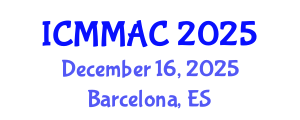 International Conference on Mathematical Modeling, Analysis and Computation (ICMMAC) December 16, 2025 - Barcelona, Spain