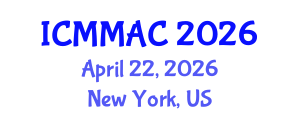 International Conference on Mathematical Modeling, Analysis and Computation (ICMMAC) April 22, 2026 - New York, United States