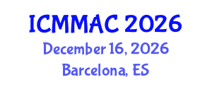 International Conference on Mathematical Modeling, Analysis and Computation (ICMMAC) December 16, 2026 - Barcelona, Spain