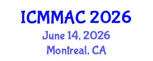 International Conference on Mathematical Modeling, Analysis and Computation (ICMMAC) June 14, 2026 - Montreal, Canada