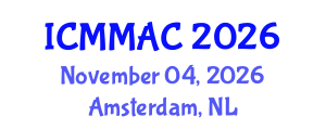 International Conference on Mathematical Modeling, Analysis and Computation (ICMMAC) November 04, 2026 - Amsterdam, Netherlands