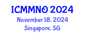 International Conference on Mathematical Modelling and Numerical Optimisation (ICMMNO) November 18, 2024 - Singapore, Singapore