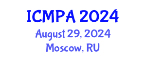 International Conference on Mathematical Physics and Applications (ICMPA) August 29, 2024 - Moscow, Russia