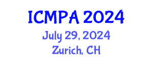 International Conference on Mathematical Physics, and Applications (ICMPA) July 29, 2024 - Zurich, Switzerland