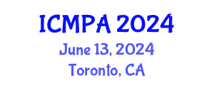 International Conference on Mathematical Physics and Applications (ICMPA) June 13, 2024 - Toronto, Canada