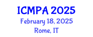 International Conference on Mathematical Physics and Applications (ICMPA) February 18, 2025 - Rome, Italy