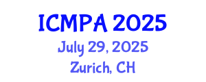 International Conference on Mathematical Physics, and Applications (ICMPA) July 29, 2025 - Zurich, Switzerland