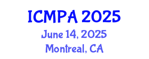 International Conference on Mathematical Physics and Applications (ICMPA) June 14, 2025 - Montreal, Canada