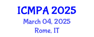 International Conference on Mathematical Physics and Applications (ICMPA) March 04, 2025 - Rome, Italy