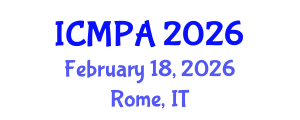 International Conference on Mathematical Physics and Applications (ICMPA) February 18, 2026 - Rome, Italy