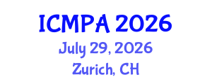 International Conference on Mathematical Physics, and Applications (ICMPA) July 29, 2026 - Zurich, Switzerland