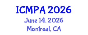 International Conference on Mathematical Physics and Applications (ICMPA) June 14, 2026 - Montreal, Canada