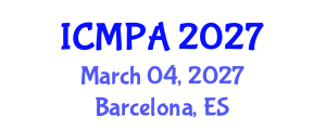 International Conference on Mathematical Physics, and Applications (ICMPA) March 04, 2027 - Barcelona, Spain International Conference on Mathematical Physics, and Applications (ICMPA) March 04, 2027 - Barcelona, Spain