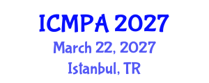 International Conference on Mathematical Physics and Applications (ICMPA) March 22, 2027 - Istanbul, Turkey International Conference on Mathematical Physics and Applications (ICMPA) March 22, 2027 - Istanbul, Turkey