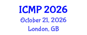 International Conference on Mathematical Physics (ICMP) October 21, 2026 - London, United Kingdom