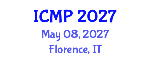 International Conference on Mathematical Physics (ICMP) May 08, 2027 - Florence, Italy International Conference on Mathematical Physics (ICMP) May 08, 2027 - Florence, Italy