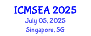 International Conference on Mathematical Sciences, Engineering and Applications (ICMSEA) July 05, 2025 - Singapore, Singapore