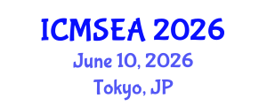 International Conference on Mathematical Sciences, Engineering and Applications (ICMSEA) June 10, 2026 - Tokyo, Japan