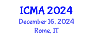International Conference on Mathematics and Analysis (ICMA) December 16, 2024 - Rome, Italy