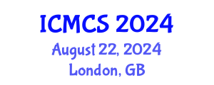International Conference on Mathematics and Computational Science (ICMCS) August 22, 2024 - London, United Kingdom