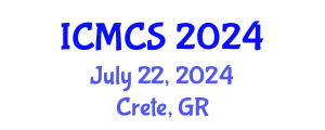 International Conference on Mathematics and Computational Science (ICMCS) July 22, 2024 - Crete, Greece