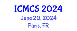 International Conference on Mathematics and Computational Science (ICMCS) June 20, 2024 - Paris, France