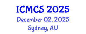 International Conference on Mathematics and Computational Science (ICMCS) December 02, 2025 - Sydney, Australia