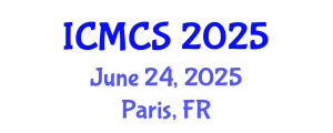International Conference on Mathematics and Computational Science (ICMCS) June 24, 2025 - Paris, France