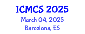 International Conference on Mathematics and Computational Science (ICMCS) March 04, 2025 - Barcelona, Spain