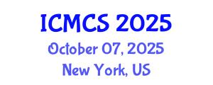International Conference on Mathematics and Computational Science (ICMCS) October 07, 2025 - New York, United States