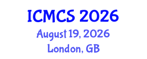 International Conference on Mathematics and Computational Science (ICMCS) August 19, 2026 - London, United Kingdom