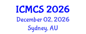 International Conference on Mathematics and Computational Science (ICMCS) December 02, 2026 - Sydney, Australia