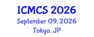 International Conference on Mathematics and Computational Science (ICMCS) September 09, 2026 - Tokyo, Japan