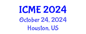 International Conference on Mathematics and Education (ICME) October 24, 2024 - Houston, United States