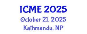 International Conference on Mathematics and Education (ICME) October 21, 2025 - Kathmandu, Nepal