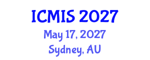 International Conference on Mathematics and Information Science (ICMIS) May 17, 2027 - Sydney, Australia