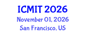 International Conference on Mathematics and Information Technology (ICMIT) November 01, 2026 - San Francisco, United States