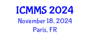 International Conference on Mathematics and Mathematical Sciences (ICMMS) November 18, 2024 - Paris, France