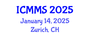 International Conference on Mathematics and Mathematical Sciences (ICMMS) January 14, 2025 - Zurich, Switzerland